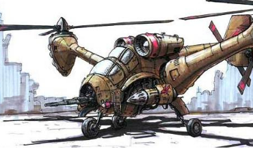 《紅色警戒3》單位介紹—雙刃直升機