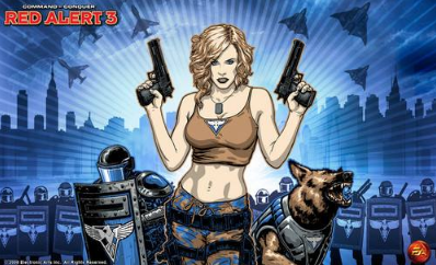 《紅色警戒3》單位介紹—譚雅