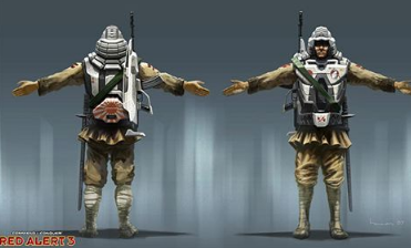 《紅色警戒3》單位介紹—帝國武士