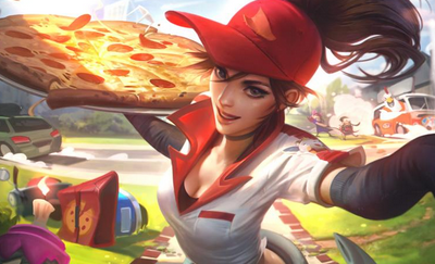 《LOL》送披薩的小姐姐 希維爾皮膚介紹