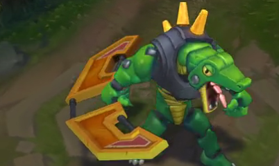 《LOL》鱷霸 雷克頓炫彩皮膚