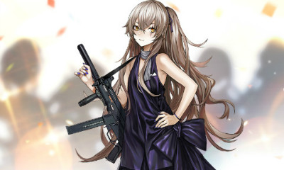 《少女前線》UMP45二周年裝扮“鉆石之花”立繪一覽