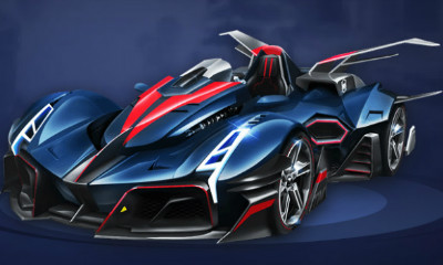 《QQ飛車》手游A車藍影主宰介紹