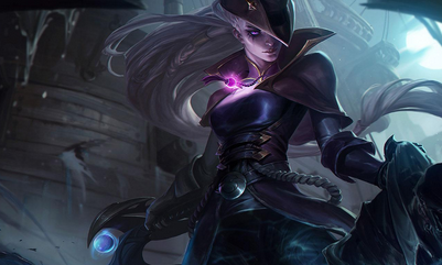 《LOL》黑潮 黛安娜炫彩皮膚