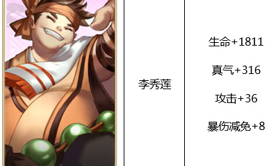 《武林外傳》李秀蓮俠影屬性介紹