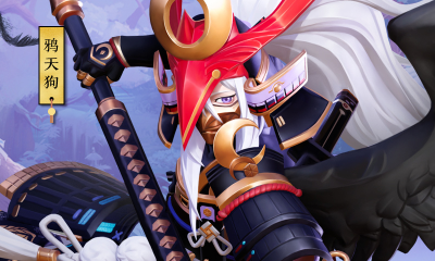 《決戰平安京》鴉天狗皮膚戰之義·鴉之大將圖鑒特效一覽