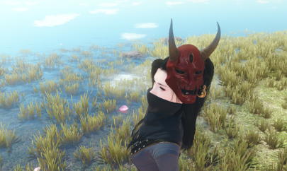 《逆水寒》中元節(jié)頭飾儺面一覽