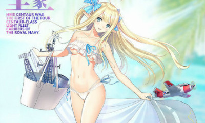 《碧藍航線》半人馬【沙濱的水之精靈】皮膚介紹