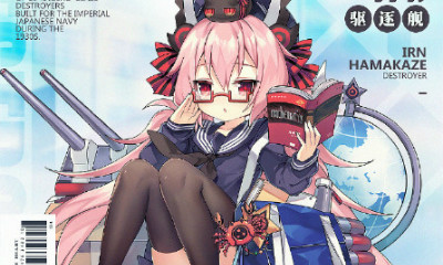 《碧藍航線》濱風【模范優等生】皮膚介紹