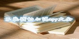 不花錢的小說app大全