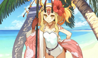 《FGO》泳裝茨木童子立繪一覽