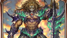 《影之詩》漆黑的獸人戰士卡牌圖鑒