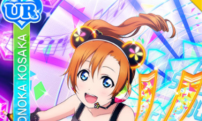 《LoveLive學園偶像祭》高坂穗乃果【與小香香一起玩】卡牌介紹