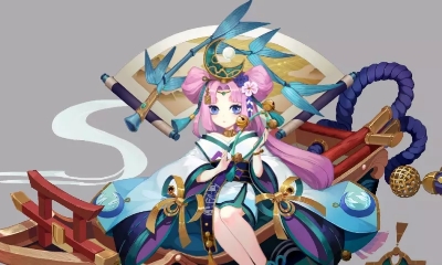 《決戰平安京》輝夜姬皮膚煙舟泛月圖鑒特效一覽