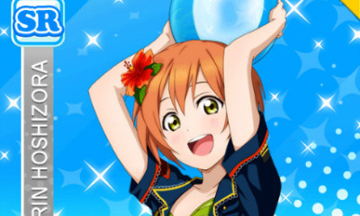 《LoveLive學園偶像祭》星空凜【夕陽下的沙灘女孩】卡牌介紹