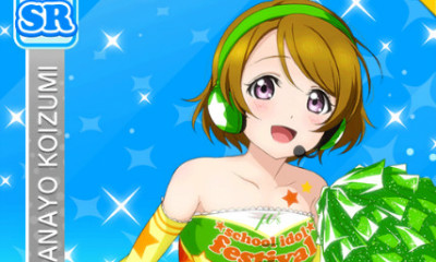 《LoveLive學園偶像祭》小泉花陽【全力加油】卡牌介紹