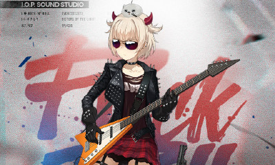 《少女前線》M1897搖滾裝扮“電子女巫