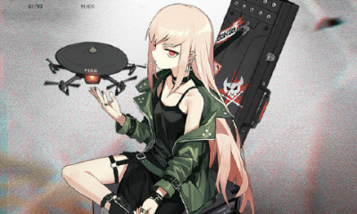 《少女前線》80式搖滾裝扮“鋼化蝴蝶