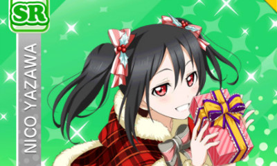 《LoveLive學園偶像祭》矢澤妮可【好孩子的圣誕節】卡牌介紹