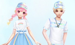 《QQ飛車》手游晴空幻彩套裝介紹