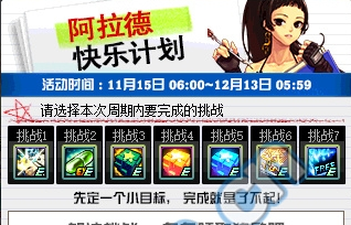 《DNF》阿拉德快樂計劃活動