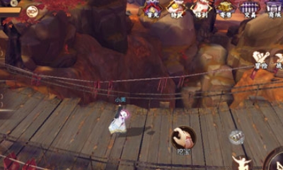 《侍魂：朧月傳說》出云谷木牌吊橋尋寶攻略