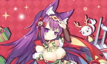 《碧藍航線》浦風圣誕皮膚和諧前立繪