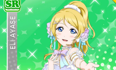 《LoveLive學園偶像祭》絢瀨繪里【與小熊一起】卡牌介紹