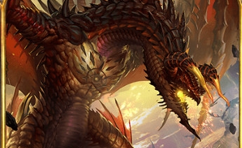 《影之詩》震怒的豪炎龍卡牌圖鑒