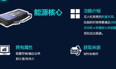 《明日之后》能源核心配方介绍