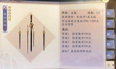 《長安幻世繪》誅仙劍陣法寶介紹