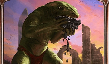 《影之詩》食巖龍蜥卡牌圖鑒