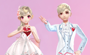 《QQ飛車》手游戀戀心安套裝介紹