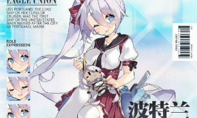 《碧藍航線》波特蘭【與印第一起的校園生活】皮膚介紹