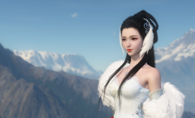 《逆水寒》女款發型雪羽介紹