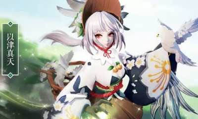 《決戰平安京》以津真天皮膚【閑游春野】介紹