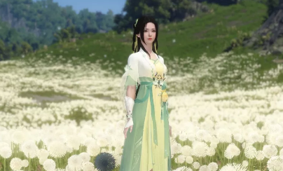 《逆水寒》春季時裝春江初晴介紹