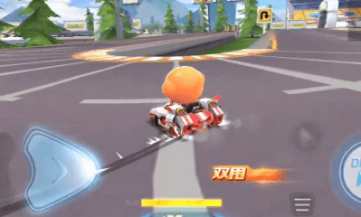 《跑跑卡丁車》手游L2駕照復雜漂移通過技巧