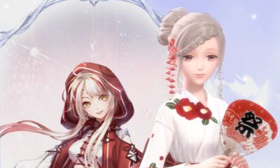 《閃耀暖暖》一衣紅雪·椿盛套裝介紹