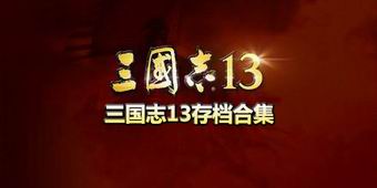 三國(guó)志13存檔合集