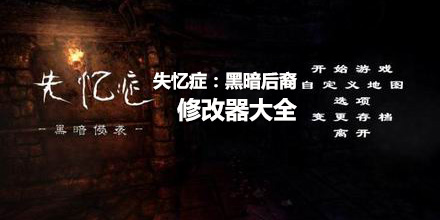 失憶癥黑暗后裔修改器大全