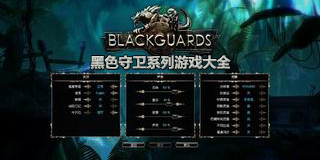 黑色守衛(wèi)系列游戲大全