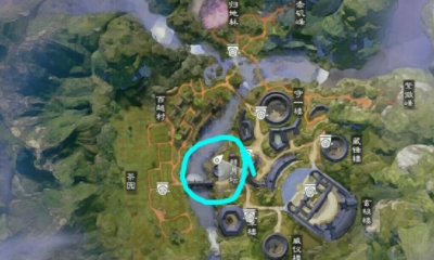 2019《一夢江湖》手游10月10日坐觀萬象打坐位置