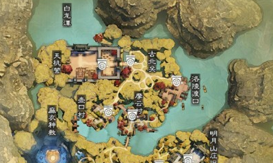 2019《一夢江湖》手游10月31日坐觀萬象打坐位置