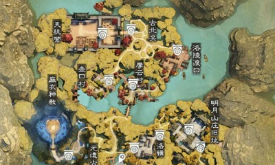 2019《一夢江湖》手游11月4日坐觀萬象打坐位置