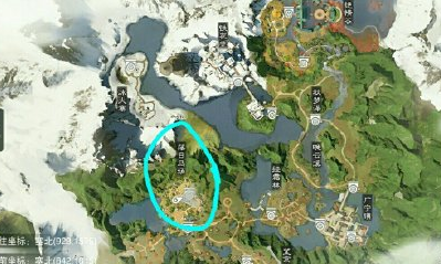 2019《一夢江湖》手游11月15日坐觀萬象打坐位置