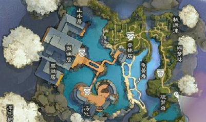 2019《一夢江湖》手游12月19日坐觀萬象打坐位置