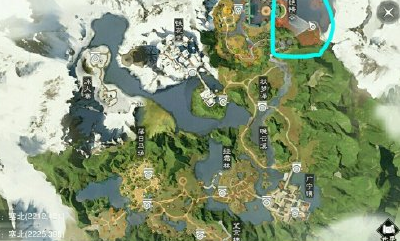 2020《一夢江湖》手游1月3日坐觀萬象打坐位置