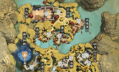 2020《一夢江湖》手游1月4日坐觀萬象打坐位置