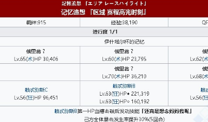 《fgo》伊什塔爾杯的記憶攻略